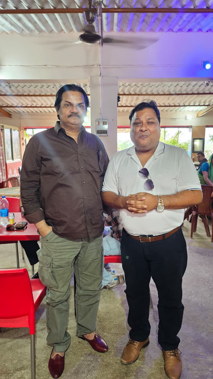 Two team members at a casual dining venue