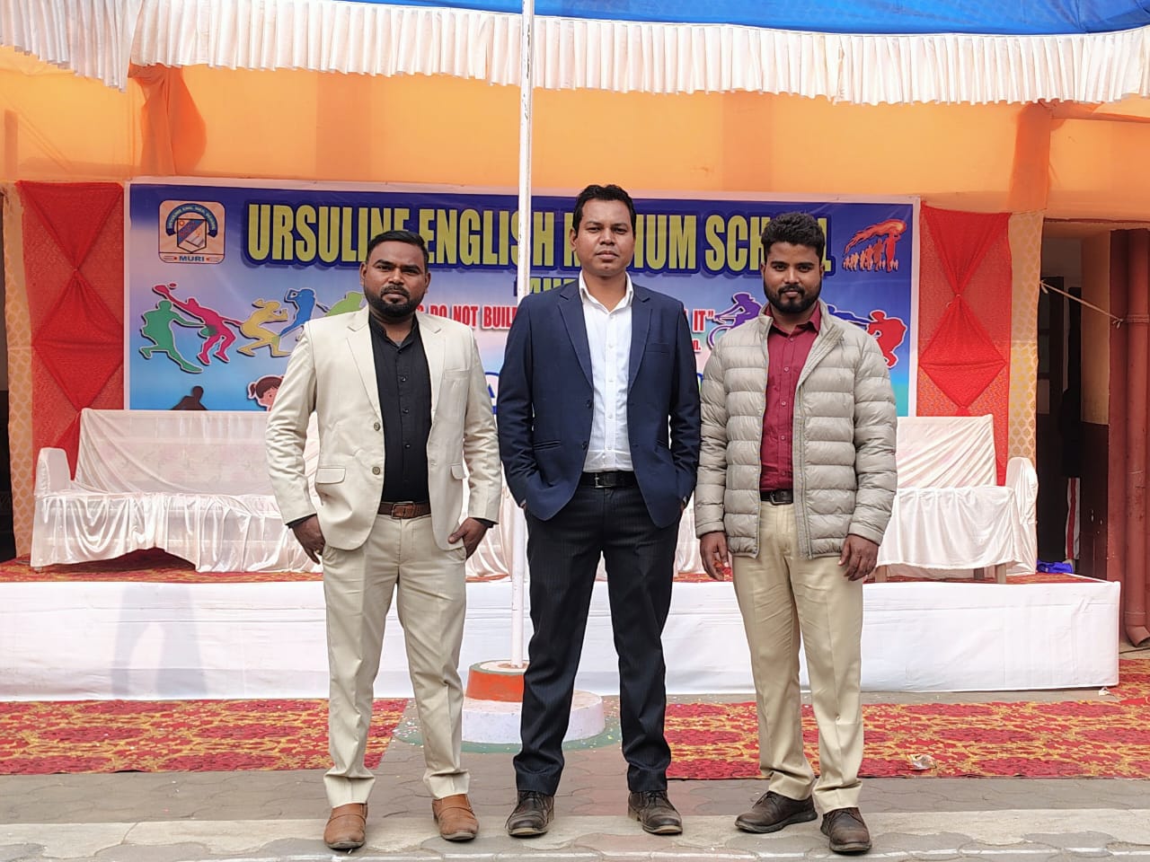 Team at Ursuline English Medium School